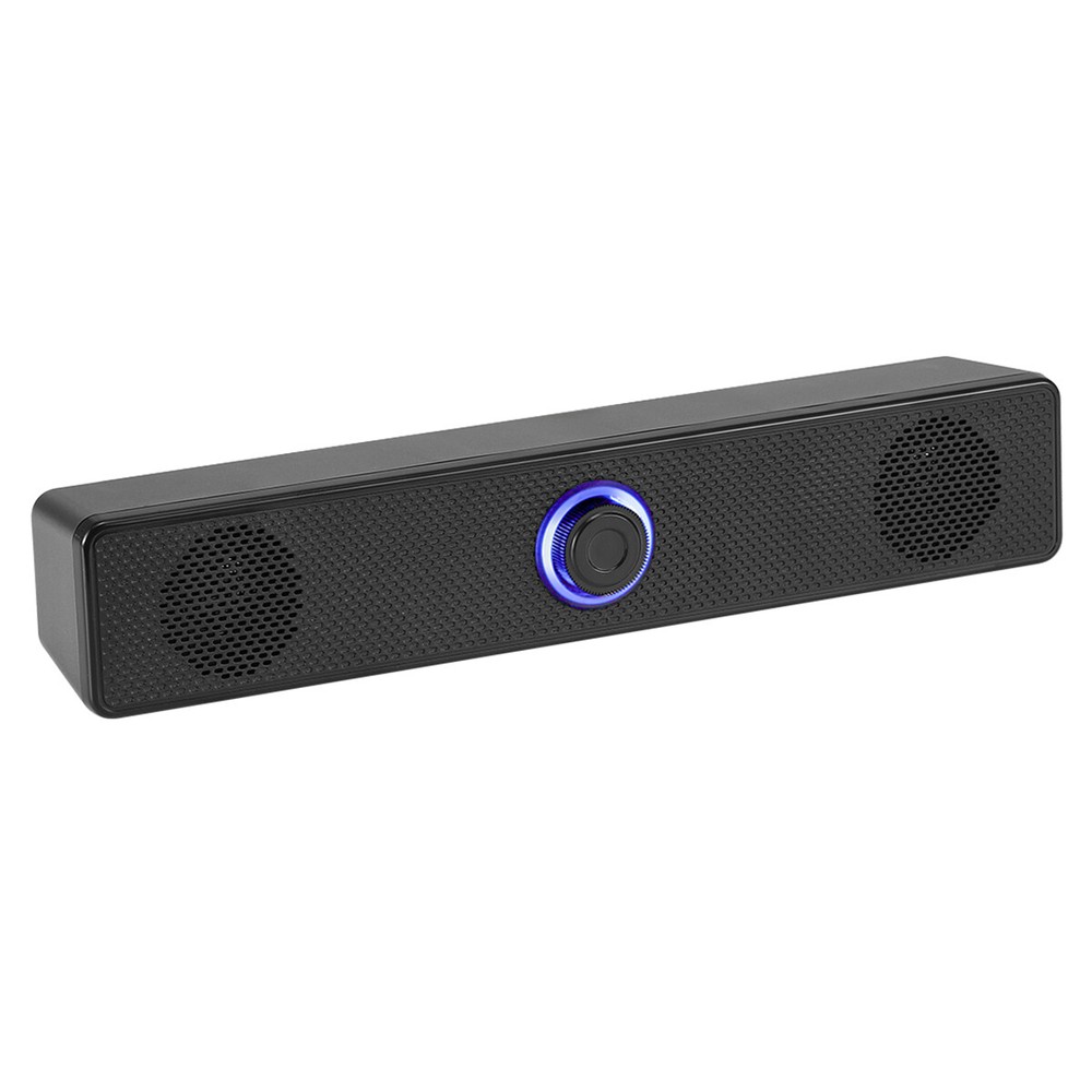Desktop Speakers Wired PC Soundbar USB Powered 3.5mm AUX for Computer Laptop