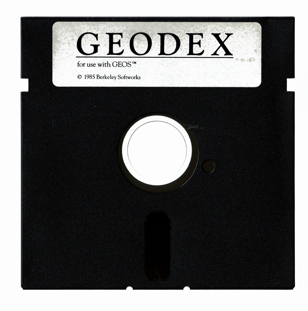 Commoddore 64-128 - GeoDex - Original - 5.25 Disk