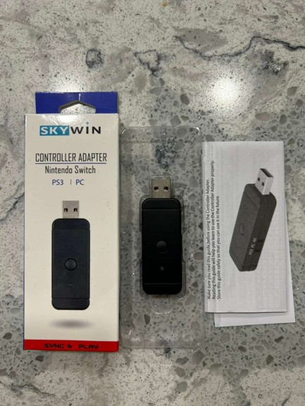 SKYWIN CONTROLLER ADAPTER NINTENDO SWITCH I PS3 I PC NWB DETAILS