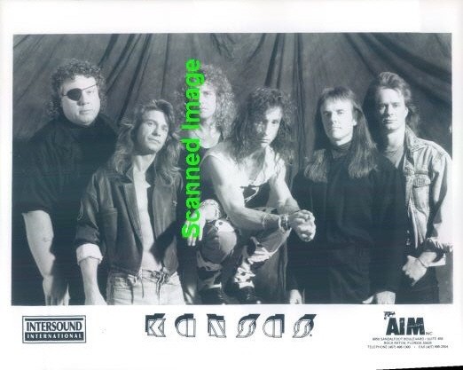 Press Photo: KANSAS 8x10 B&W