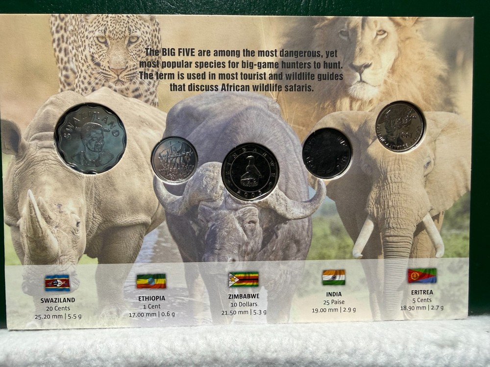 The five - five coins, one topic - The Big Five