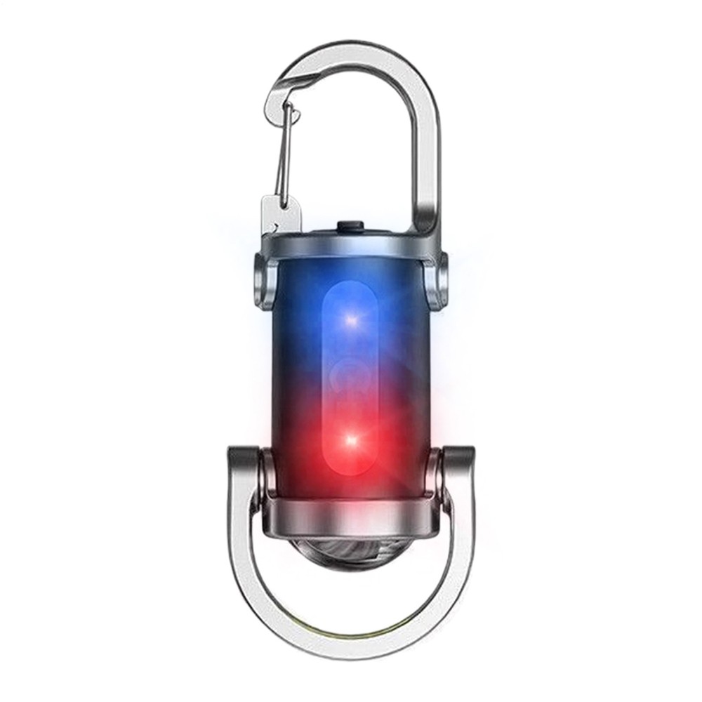 3-PACK Super Bright LED Mini Flashlight USB Rechargeable Pocket Keychain Torch n