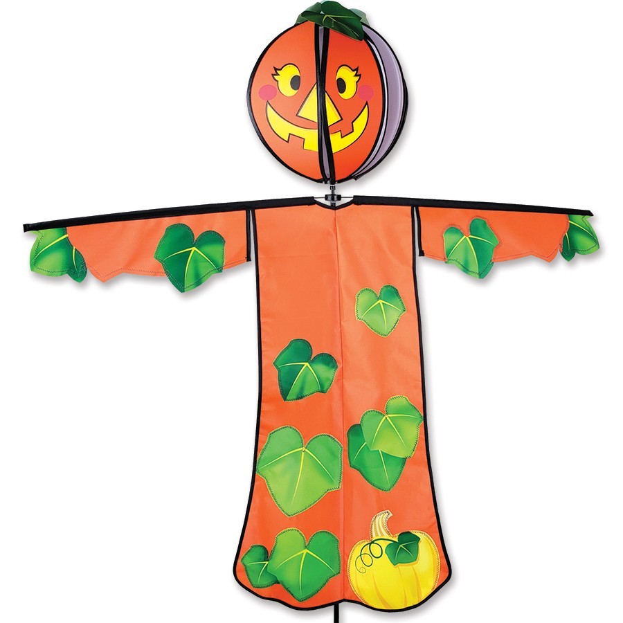 Halloween Pumpkin Wind Spinner 48"