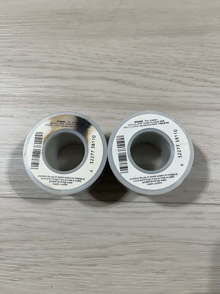 Forney General Purpose Solder, (2) 1/2 Pound Rolls, New