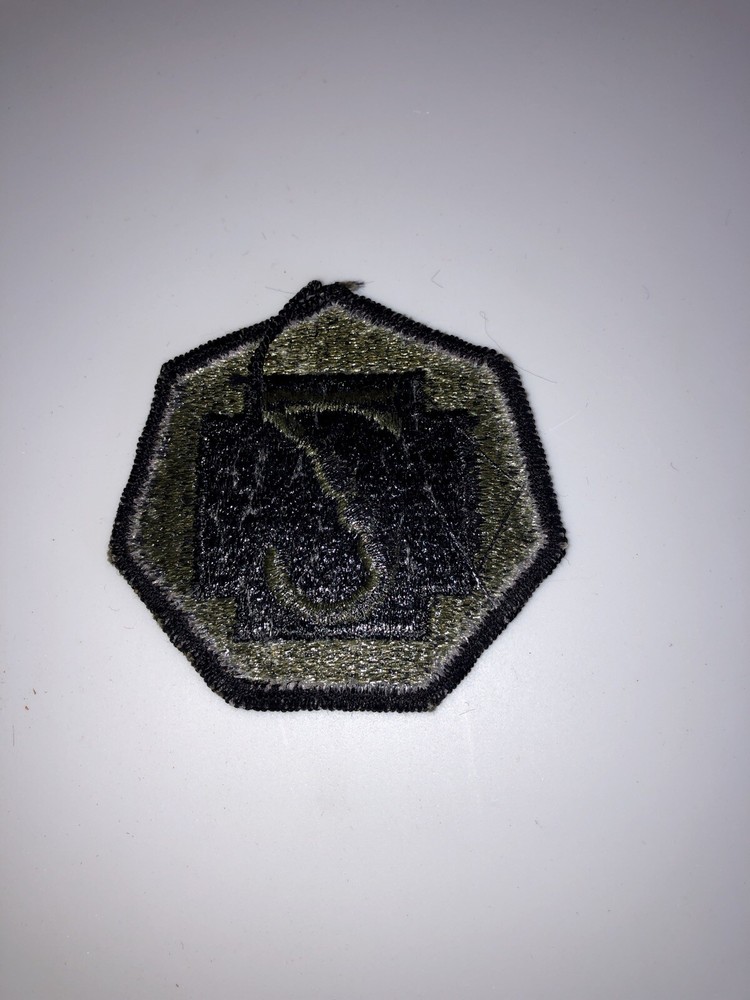 7th Medical Command Subdued U.S. Army Shoulder Patch Insignia