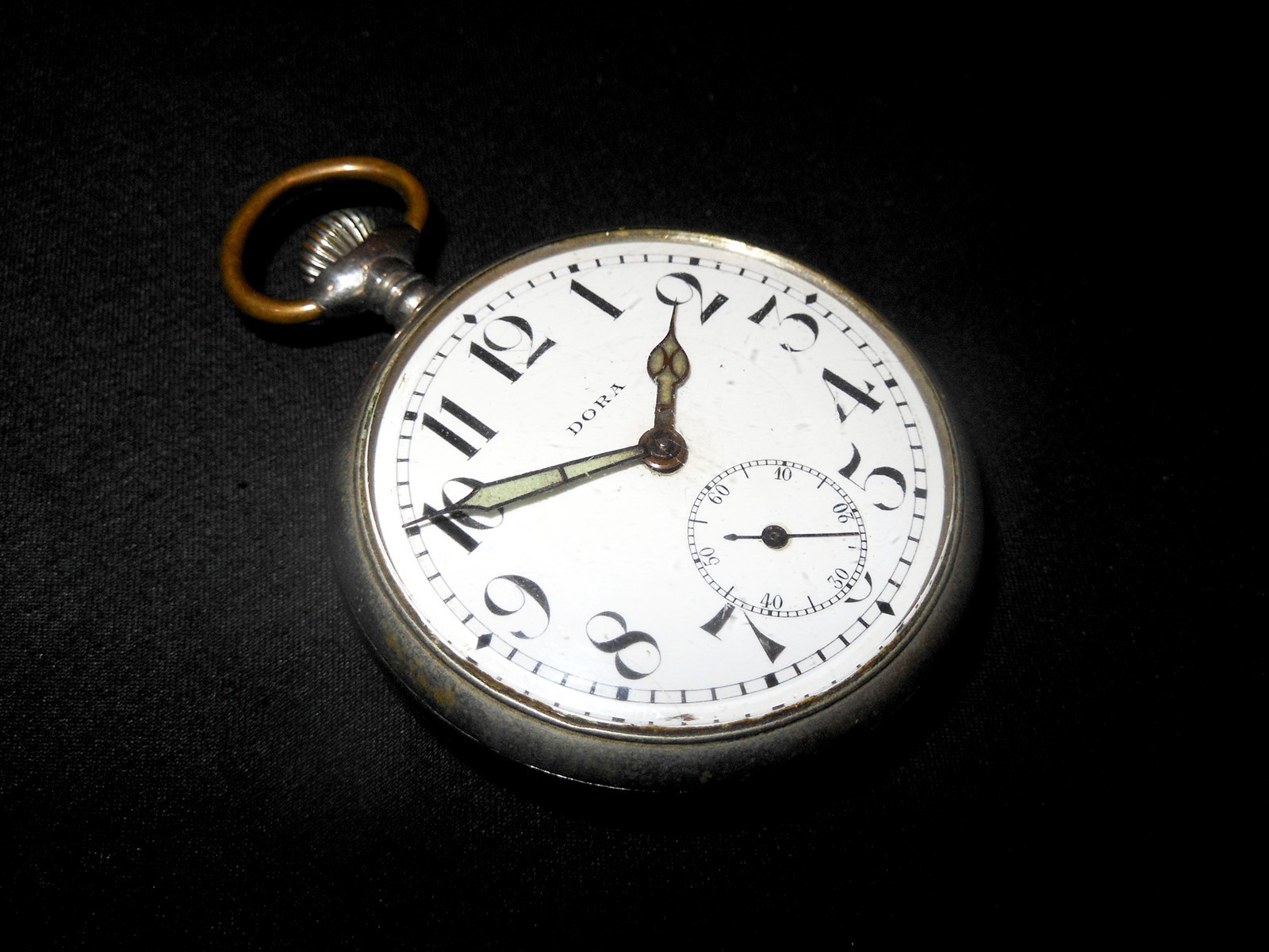 WW1 German Fliegertruppen Taschenuhr - AIRCRAFT COCKPIT CLOCK - DORA - RARE!