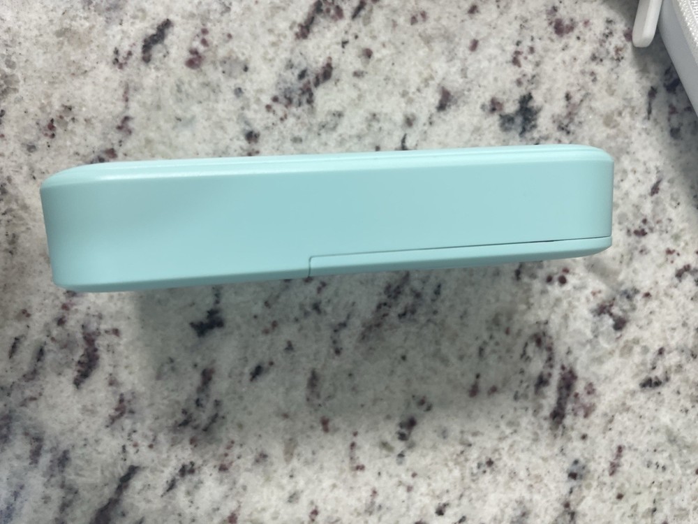 Phomemo D30 Smart Mini Label Maker Light Blue with Carrying Case & Label Rolls