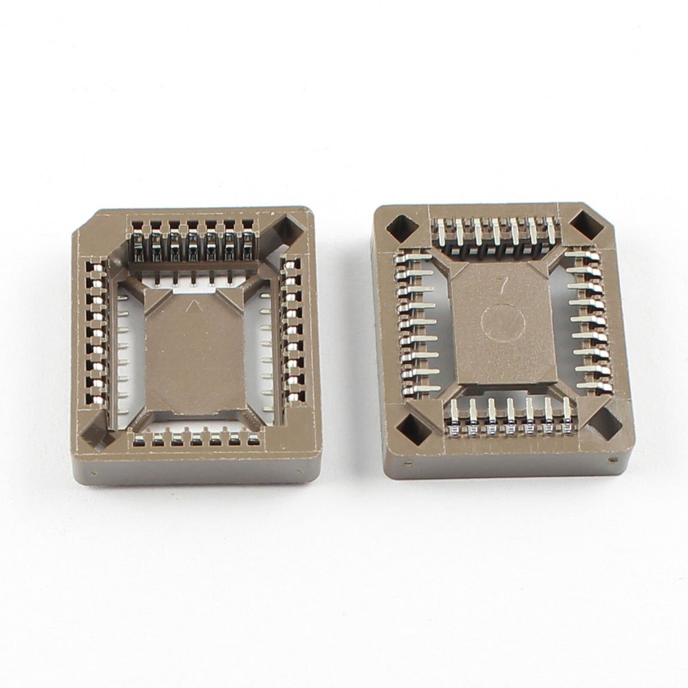 5Pcs PLCC32 PLCC 32 Pin SMT SMD Surface Mount IC Socket Adapter PLCC Converter