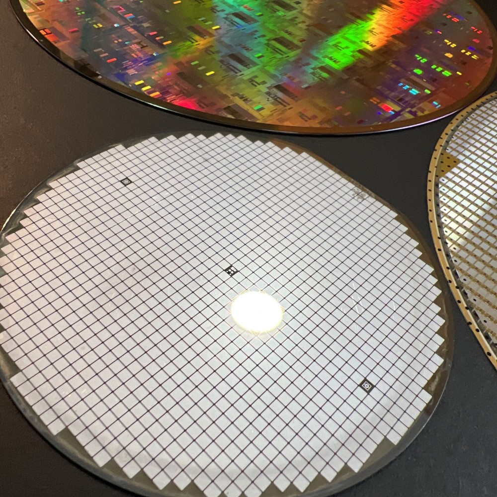 8” Silicon Pattern Wafer IntegratedCircuits Art 8”,8”,4”SemiconductorFrame12x16”