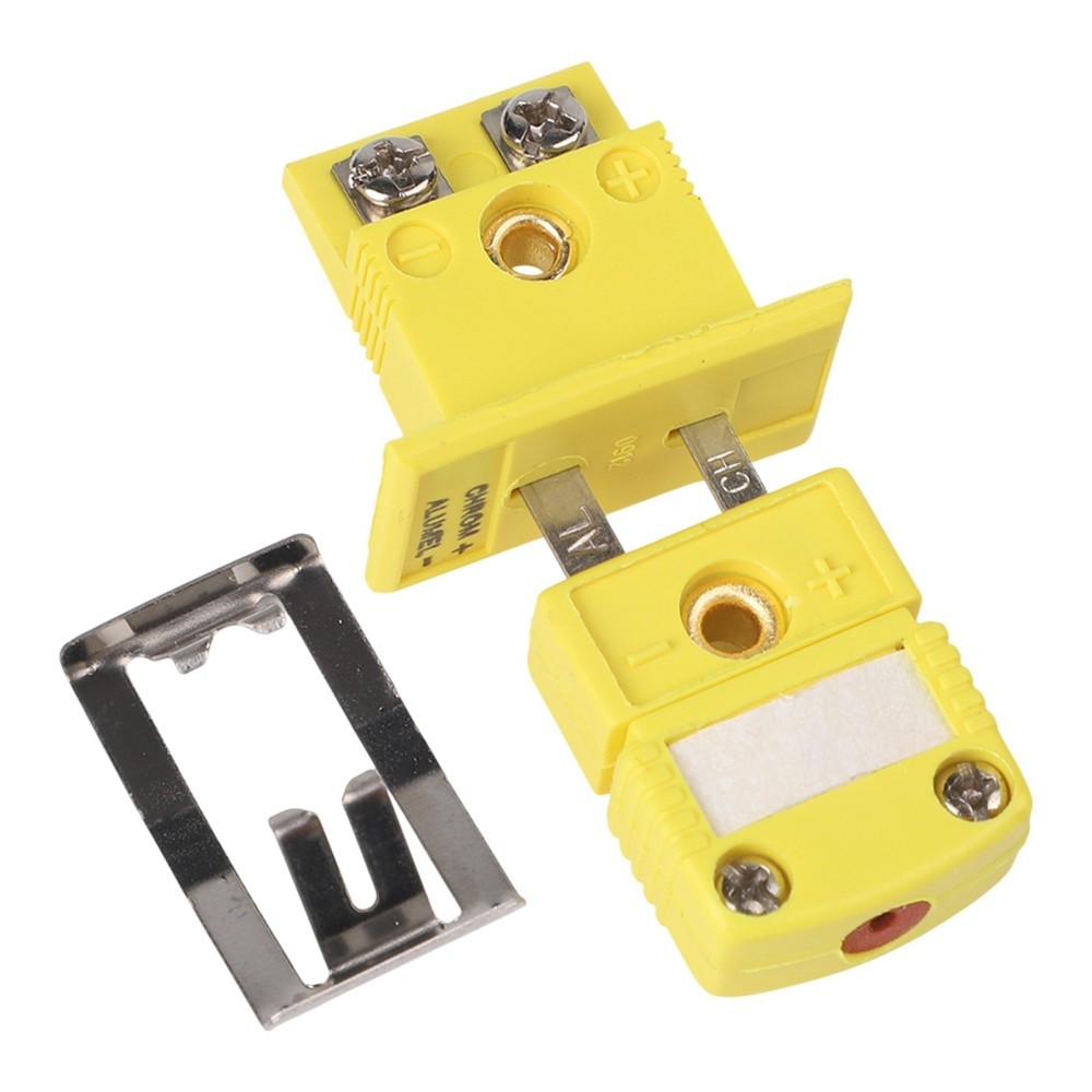 K Type Miniature Socket & Panel Mount Connector for Thermocouple Systems