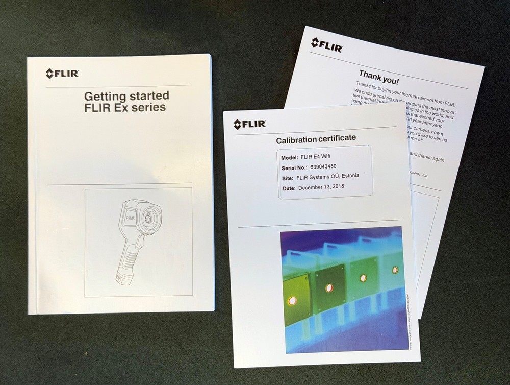 FLIR E6 Software Upgraded E4 WiFi Thermal Camera with MSX – Model# Flir-E6390