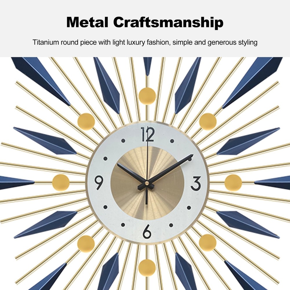 Ergocar Wall Clock, Stylish and Simple Large Decorative Kitchen Wall Clock, N...