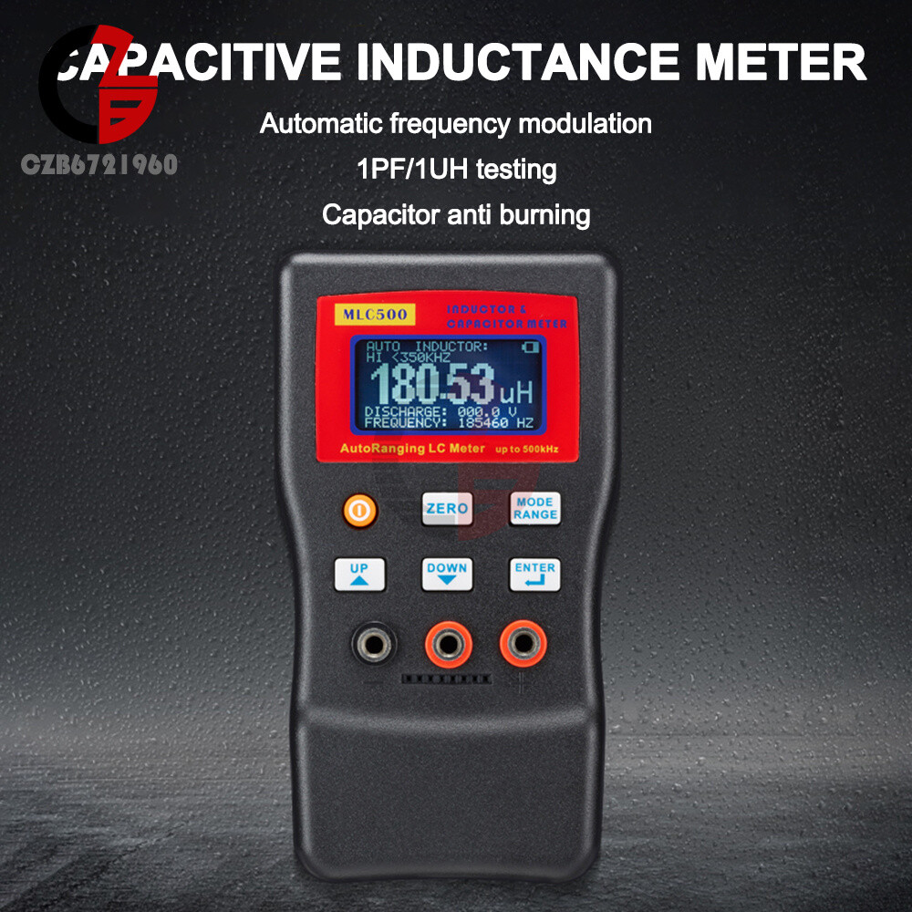 MLC500 Automatic Range Capacitance Inductance Meter Digital Capacitance Tester