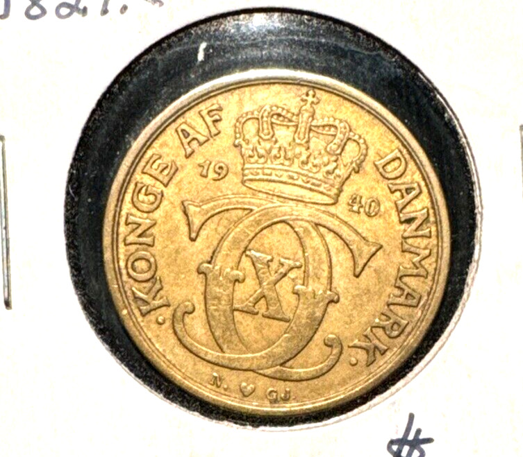 Denmark 1940 Krone KM 824.2 AU