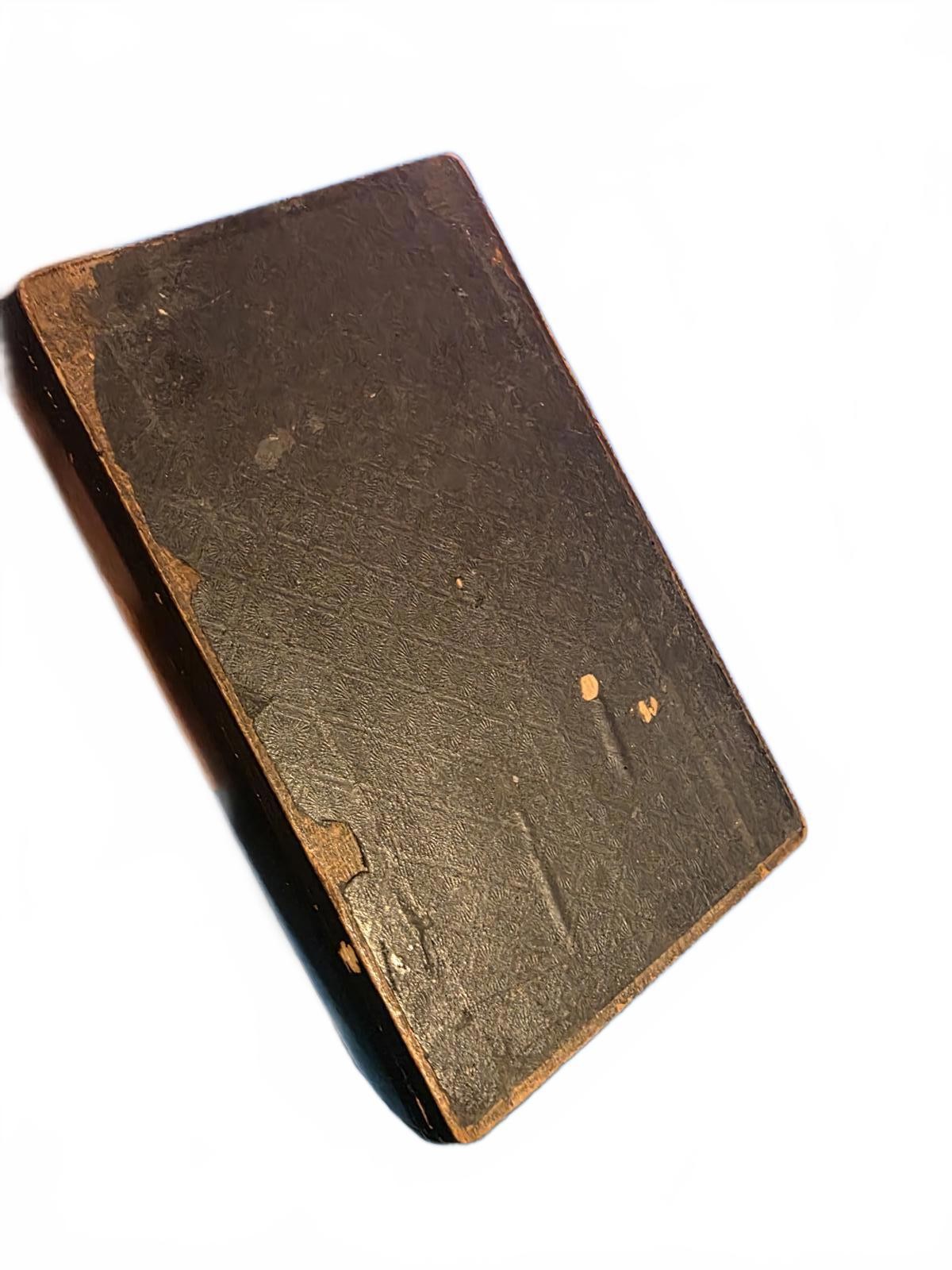 Vintage Buren Watch Box with Red Velvet Interior