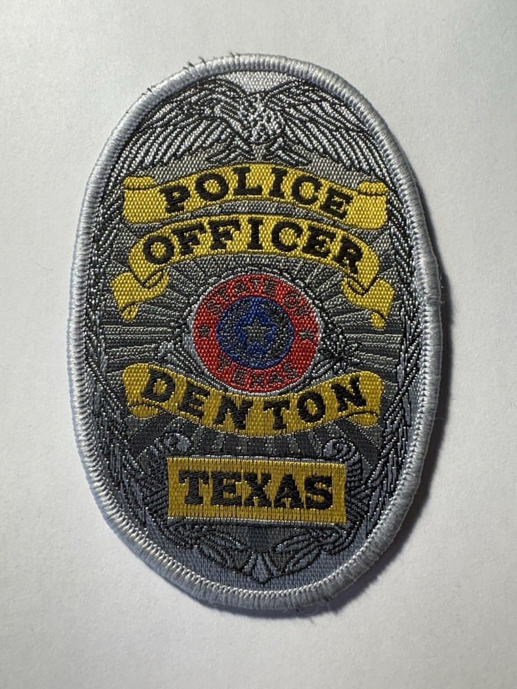 Denton Texas Police Patch