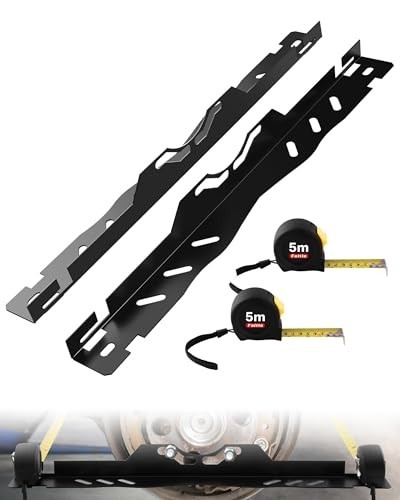 2Pcs Wheel Alignment Tool Kit, Toe Alignment Plates & 5m Tape Measures, DIY Car