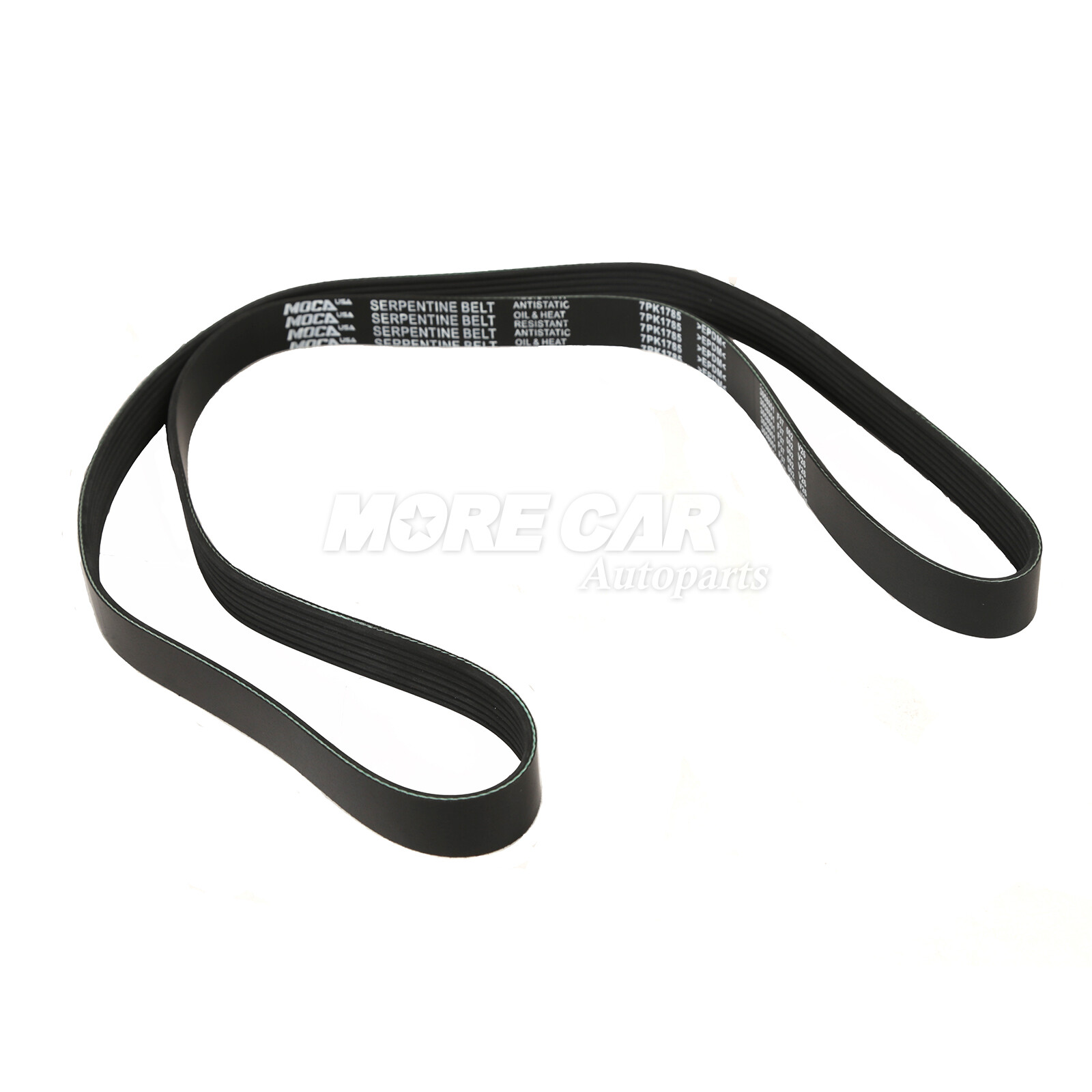 Serpentine Belt 7PK1785 Fit 03-07 Honda Accord 2.4L l4 GAS DOHC Engine