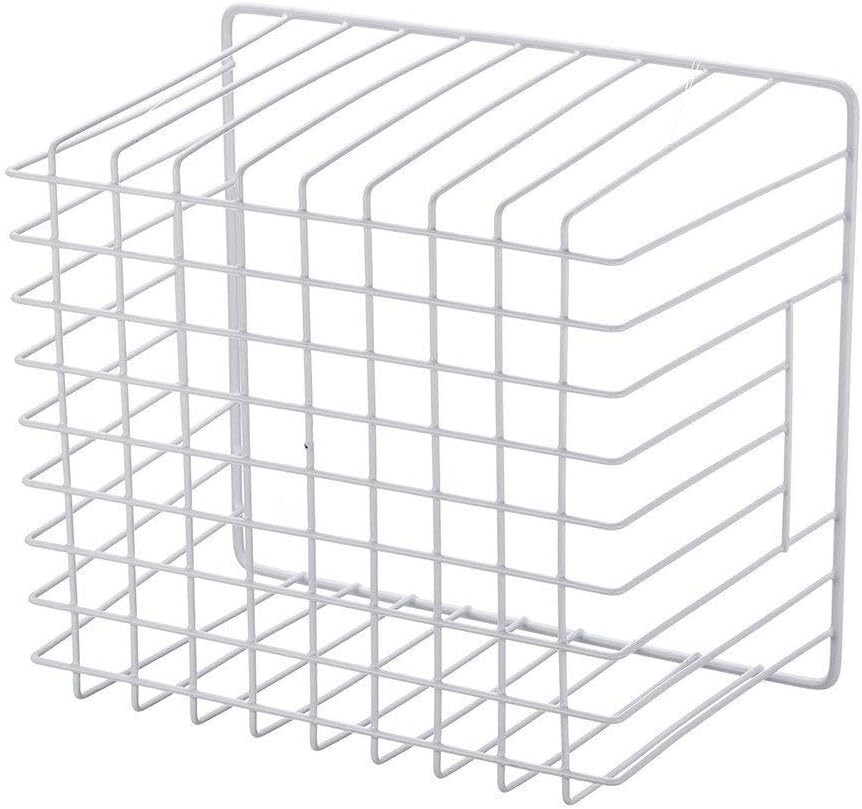 Portable Wire Storage Baskets for Kitchen or Bathroom - Easy Clean & Organize