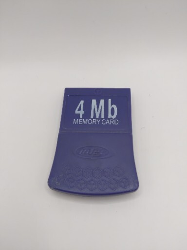 Intec Inc 4 MB Gamecube Blue Memory Card