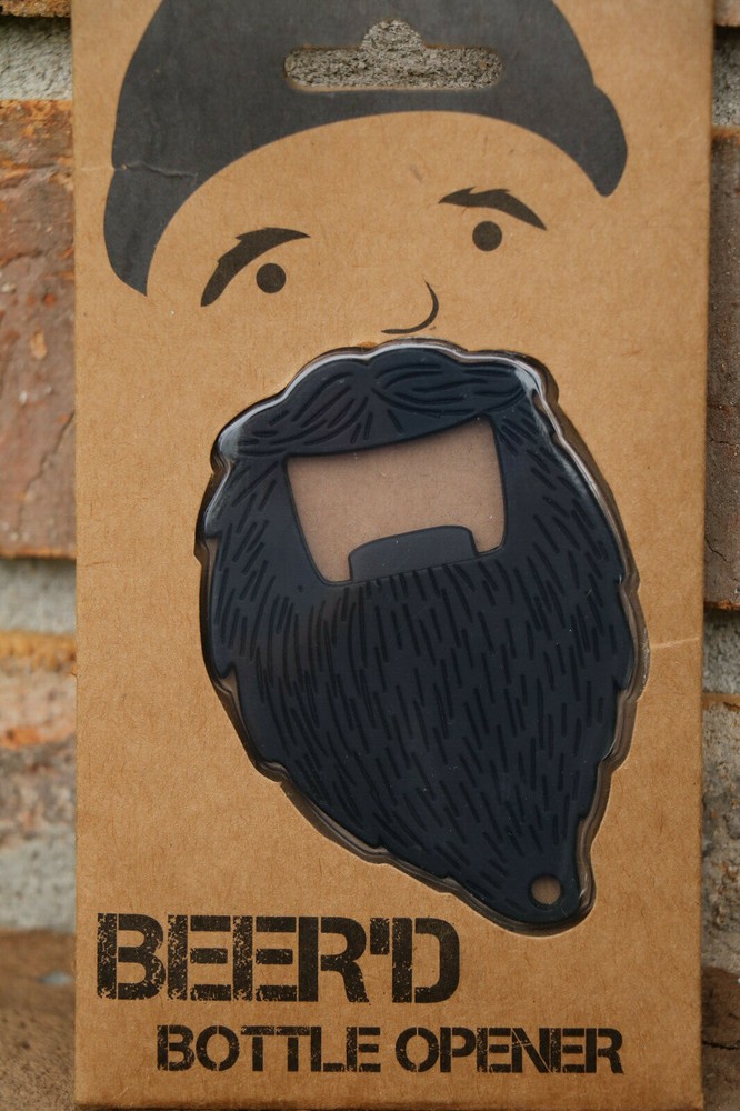 Paladone Beerd Beer'd Bottle Opener Black PP2787TX