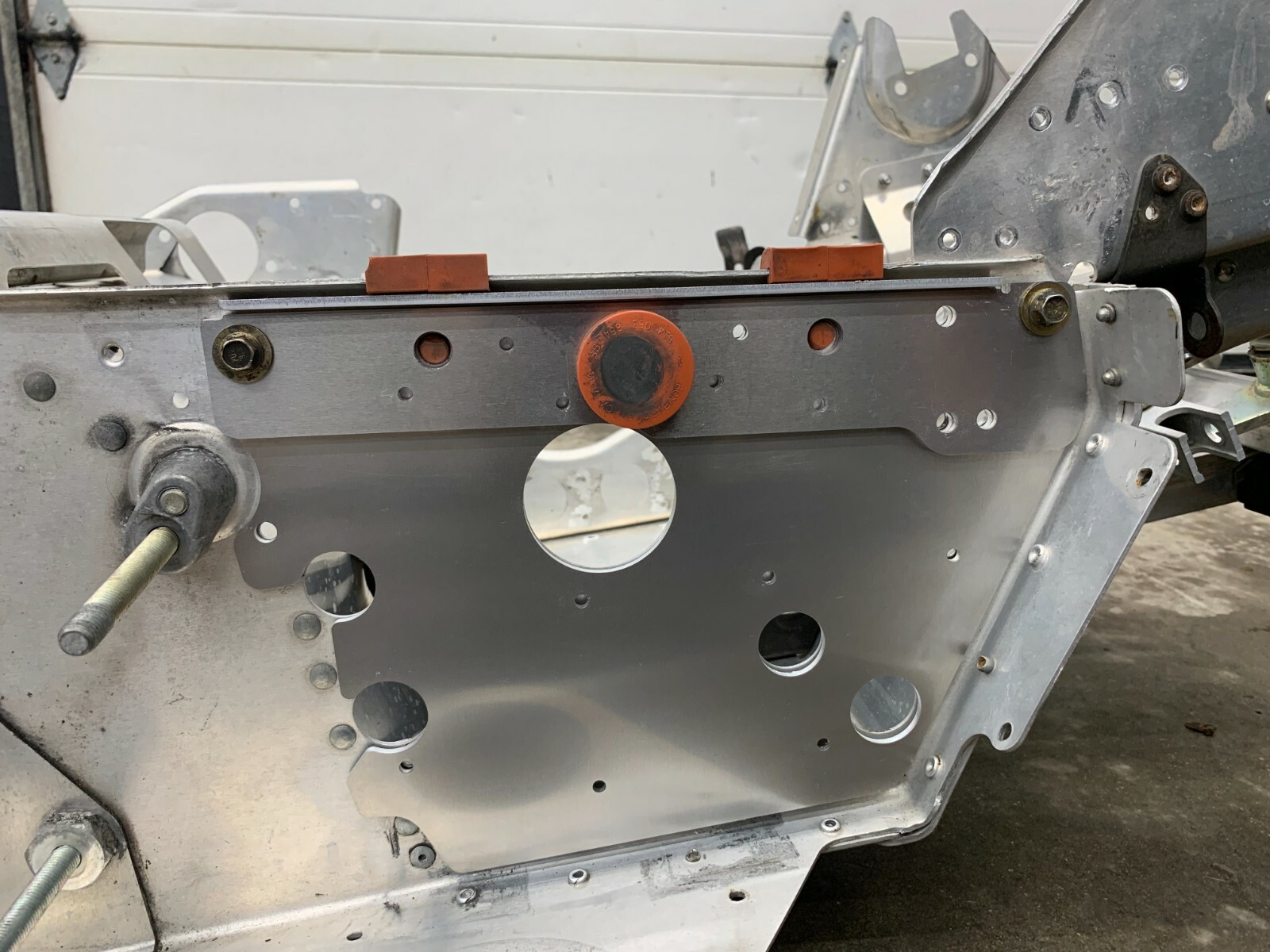 Jay Favel SkiDoo Rev Nun Bulkhead Brace Kit Ski-Doo Braces 7 Pieces SS Hardware