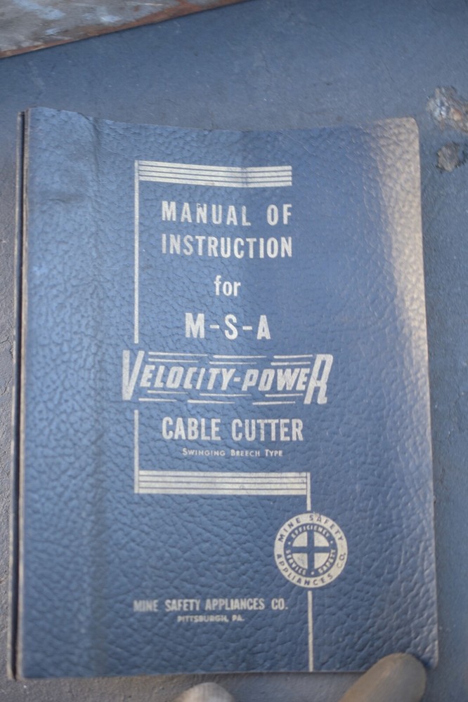 MSA Velocity Power Cable Cutter