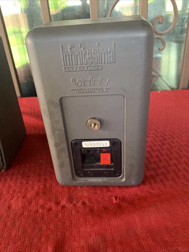 Infinity Infinitesimal Micro Satellite Speakers 2 Speakers