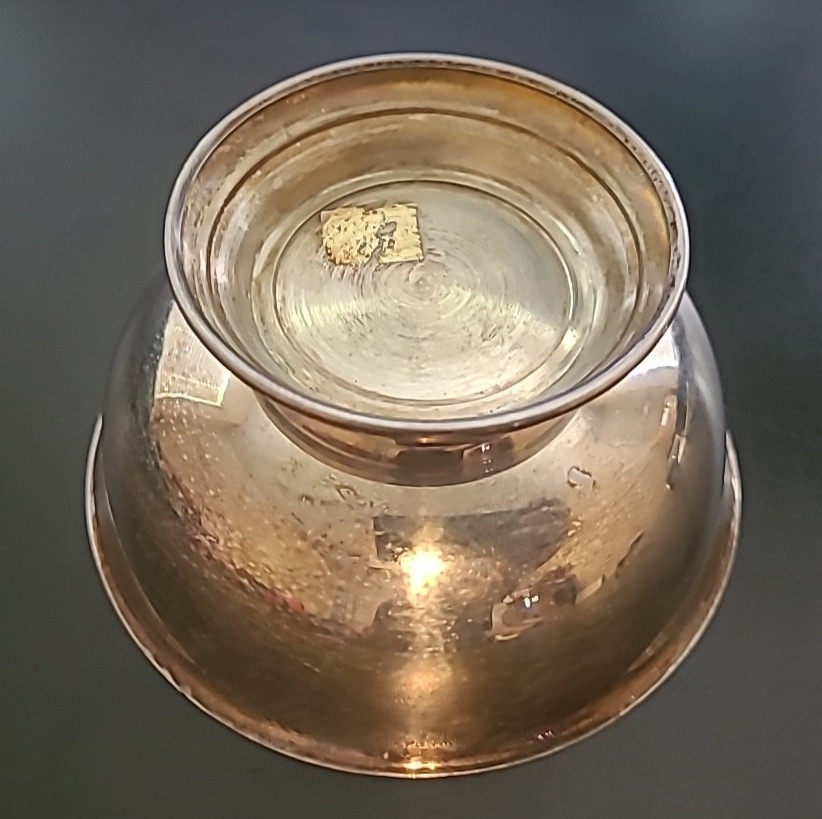 Vintage Sheridan Silver Plated Bowl - 4 ⅜ inch Diameter - 2 ¼ inch Height