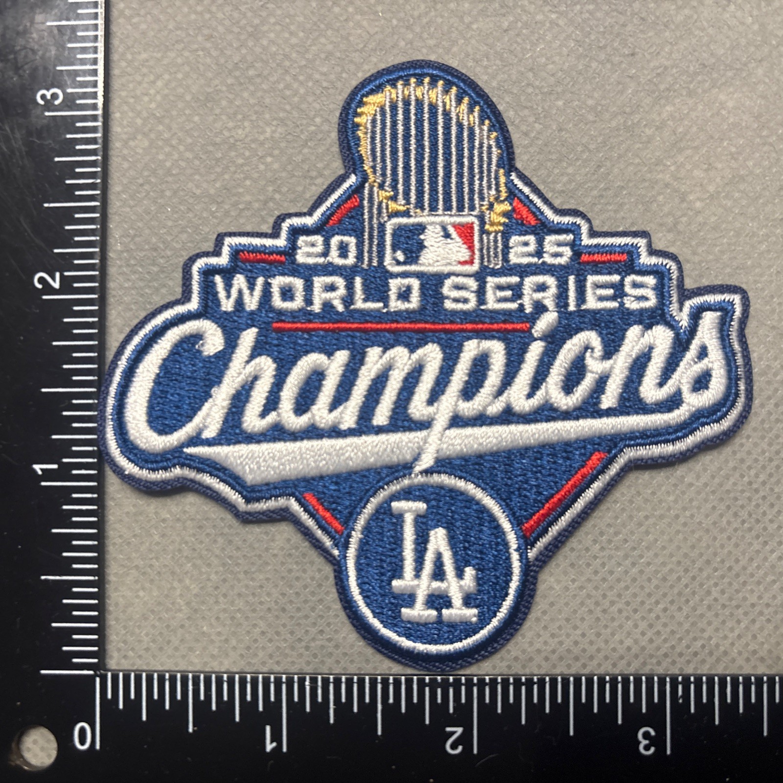 2025 World Series Champions LOS ANGELES DODGERS IRON ON PATCH