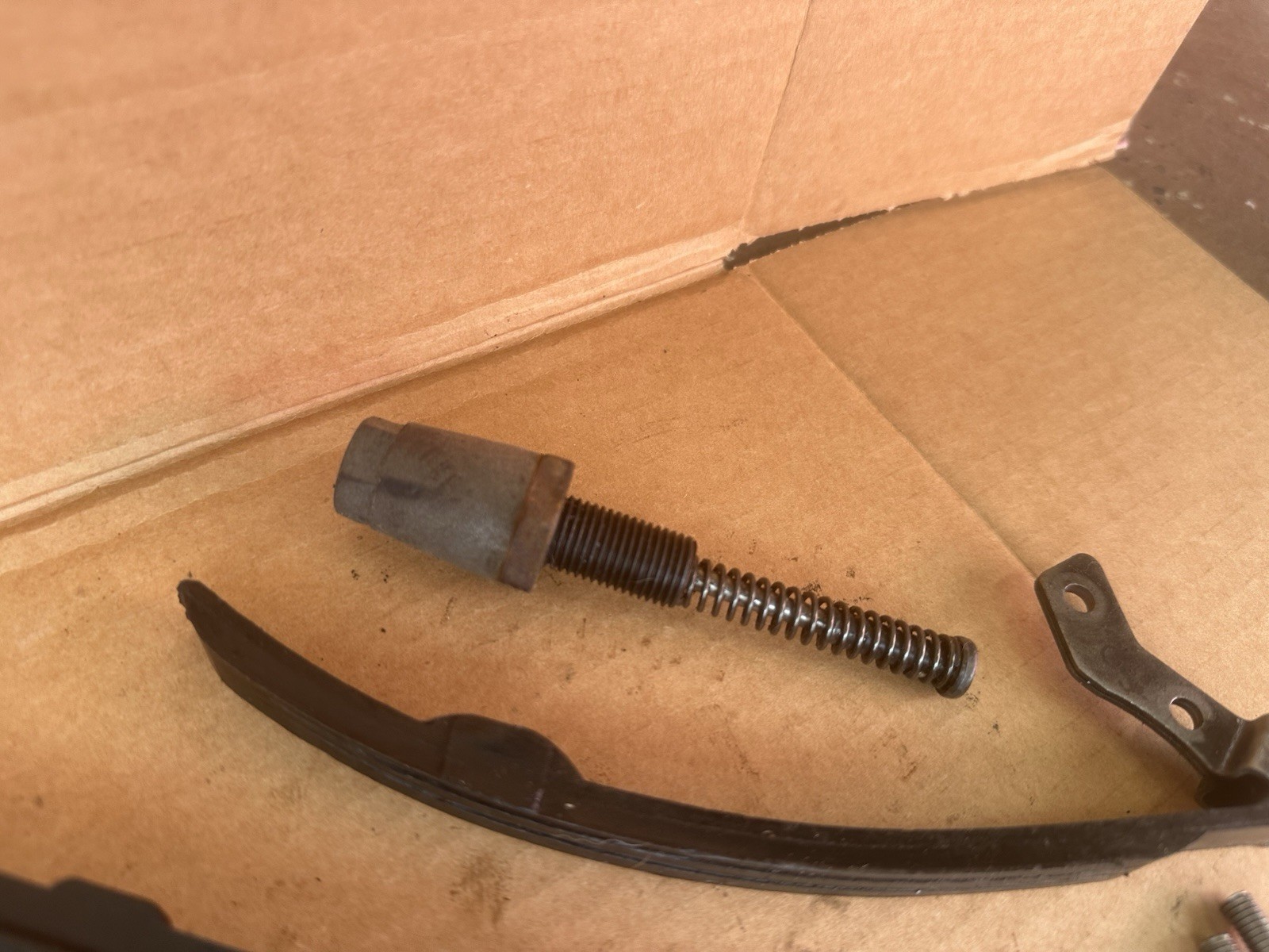 84 Yamaha YTM200L Tri Moto Timing Chain Guide Tensioner Set OEM YTM200 -35