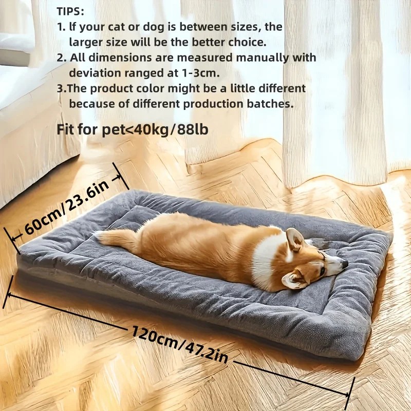XXLarge Orthopedic Memory Foam Dog Bed Waterproof Pet Sofa Couch Removable Cover