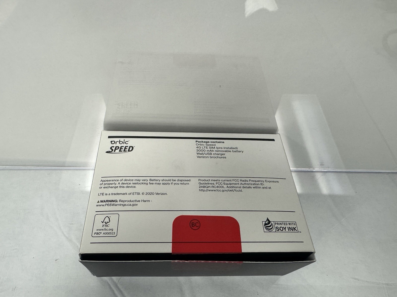 Lot 100 New Verizon Orbic Speed RC400L Mobile Wi-Fi Hotspot 4G LTE ORB400LBVZRT