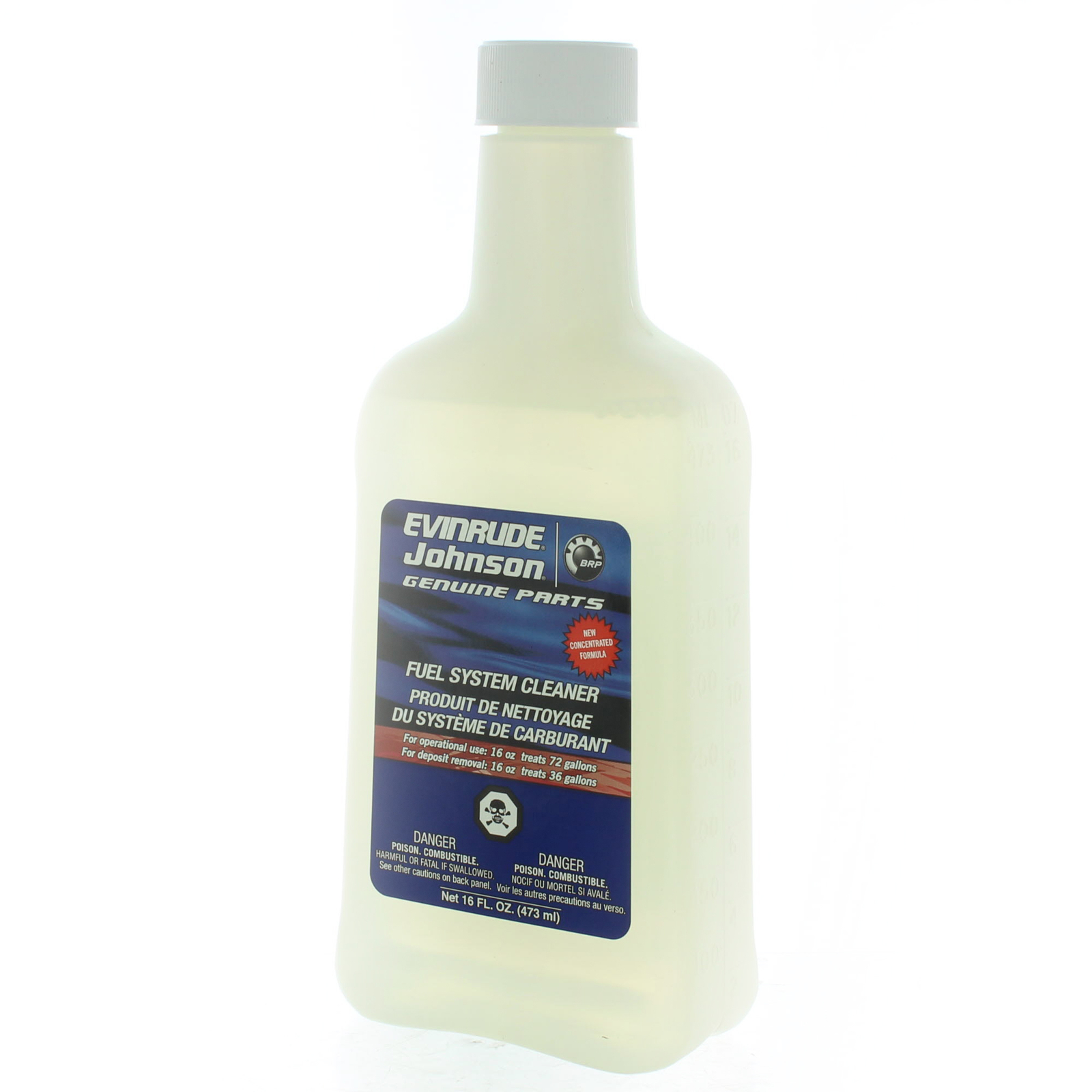 Johnson Evinrude OMC New OEM Fuel Systems Cleaner 16oz, Outboard Motor, 0764687
