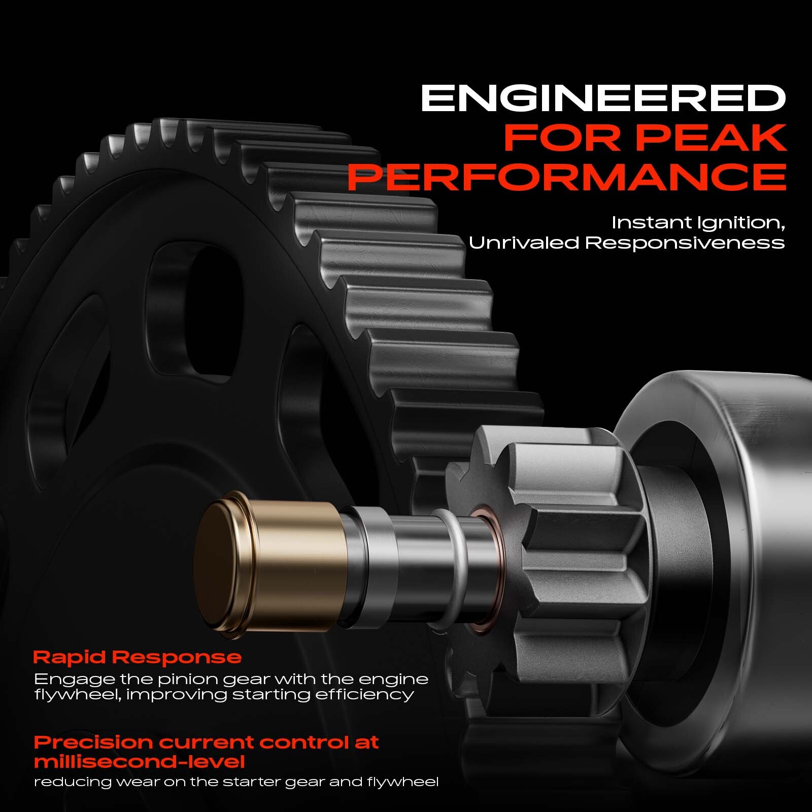 12V Starter Solenoid Switch for Toyota Corolla Yaris 2006-2018 Pontiac 1.8L 1.5L