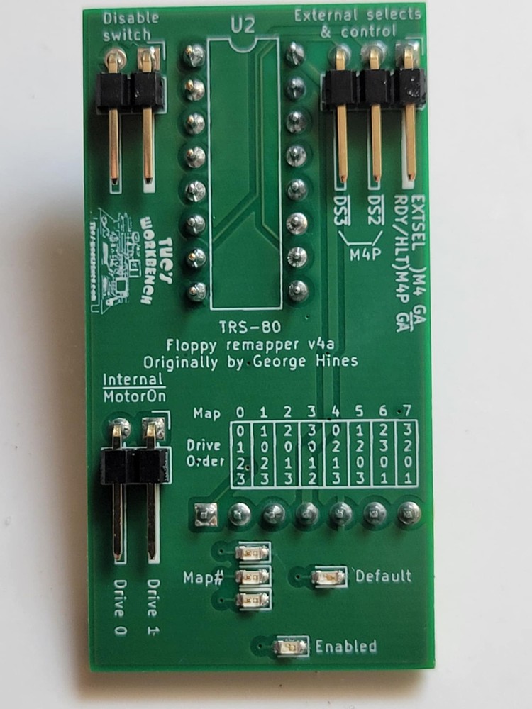 George Hines TRS-80 Floppy remapper