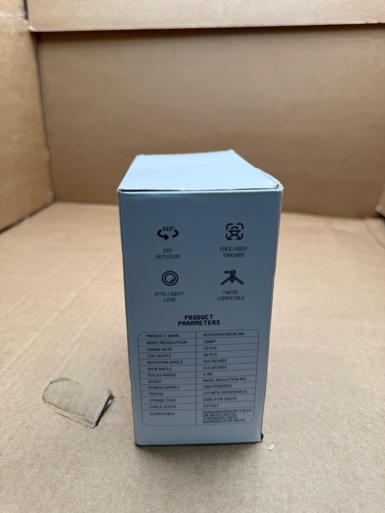 Intelligent rotation webcam T5