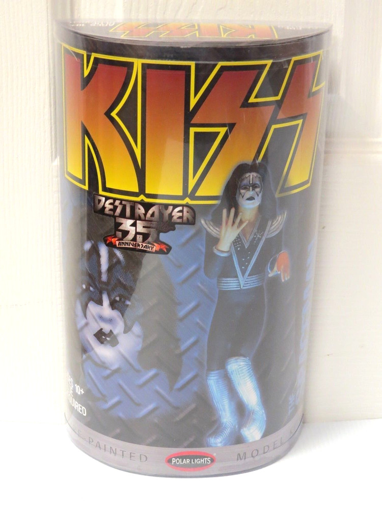 KISS ACE FREHLEY DESTROYER 35TH ANNIVERSARY PRE-PAINTED MODEL KIT SEALED
