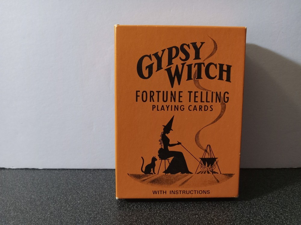 Gypsy Witch Fortune Telling Playing Cards