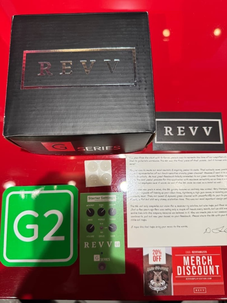 REVV G2 GOLD Operation Confirmed