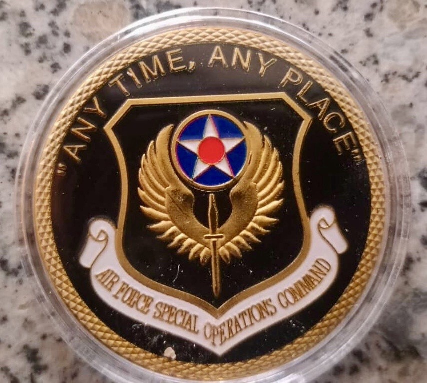 USAF Special Operations Special Tactics Squadron SST CCT USAF CHALLENGE COIN SET