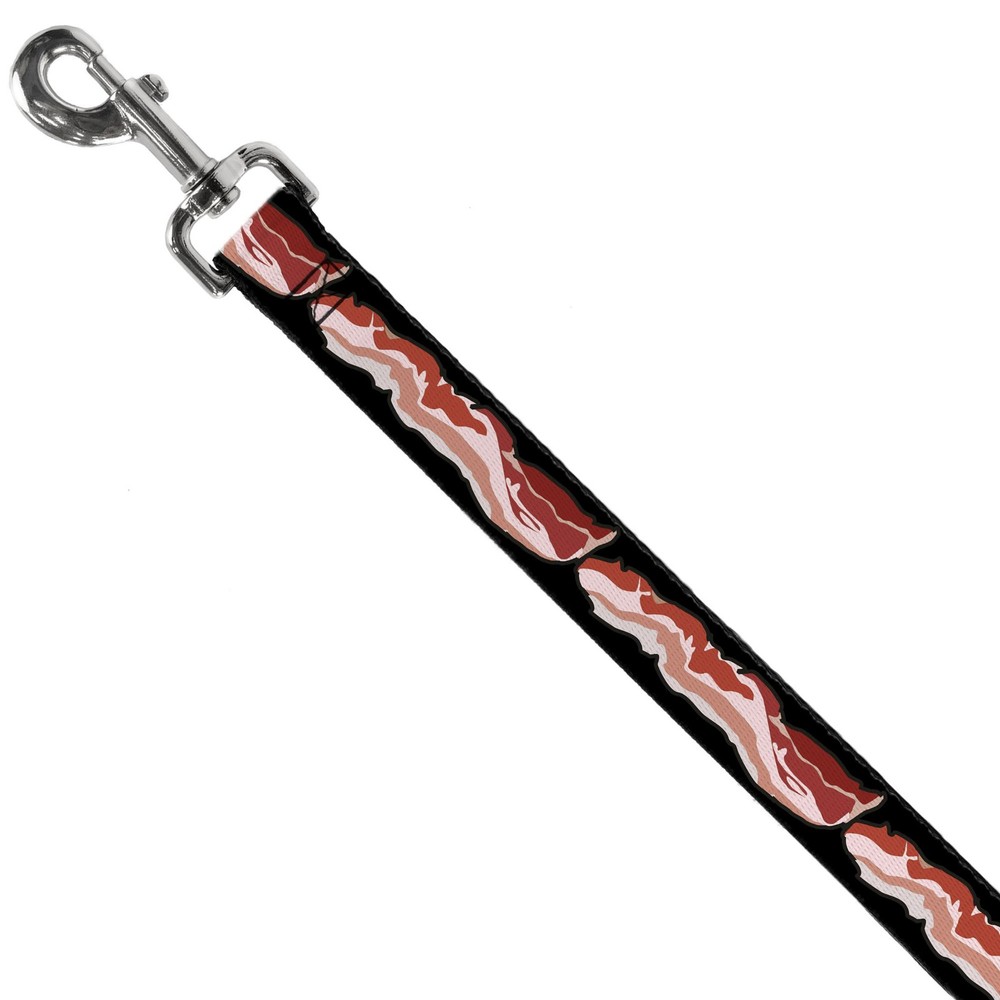 Dog Leash Bacon NARROW 0.5"