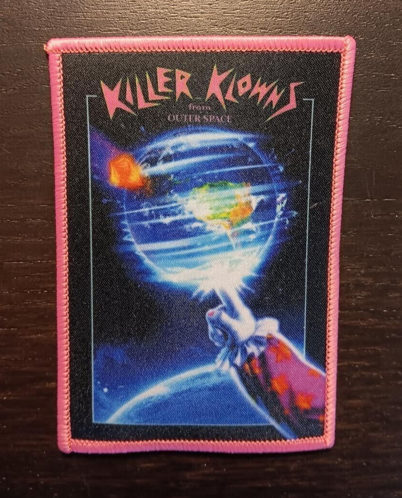 PATCH - Killer Klowns from Outer Space - HORROR movie - 80s