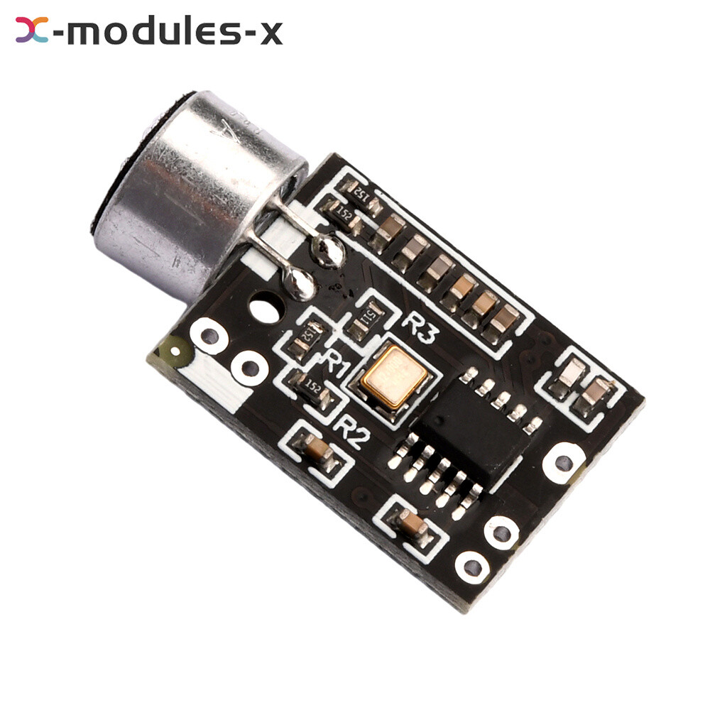 Wireless Microphone MIC FM 10dBm Transmitter Module Support Dual-channel Stereo