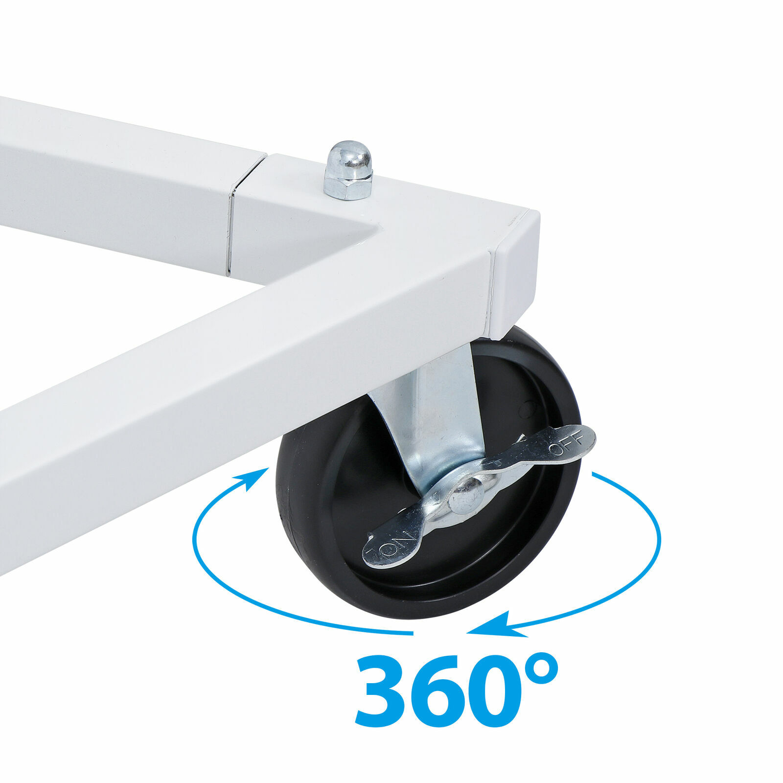 Heavy Duty Clothes Rack Z Base Garment Rack Rolling Clothing Rack on Wheels