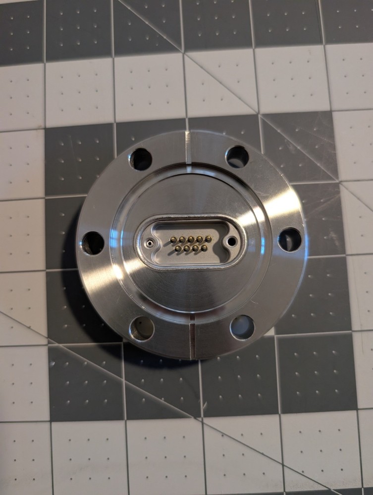 Sub-D 9 Pin Feedthrough, CF 2.75"