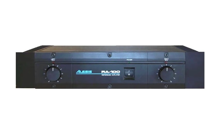 Alesis RA-100 Reference Amplifier Stereo Power Amp Studio Rackmount