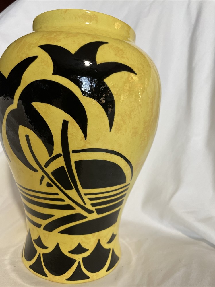 beach palm tree Ocean pottery vase