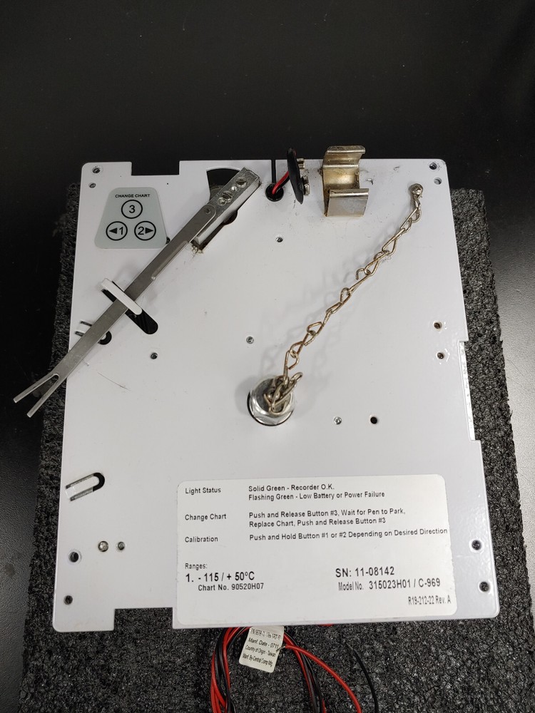 COBEX RECORDERS C-969 Inkless Single Range Skeleton Recorder