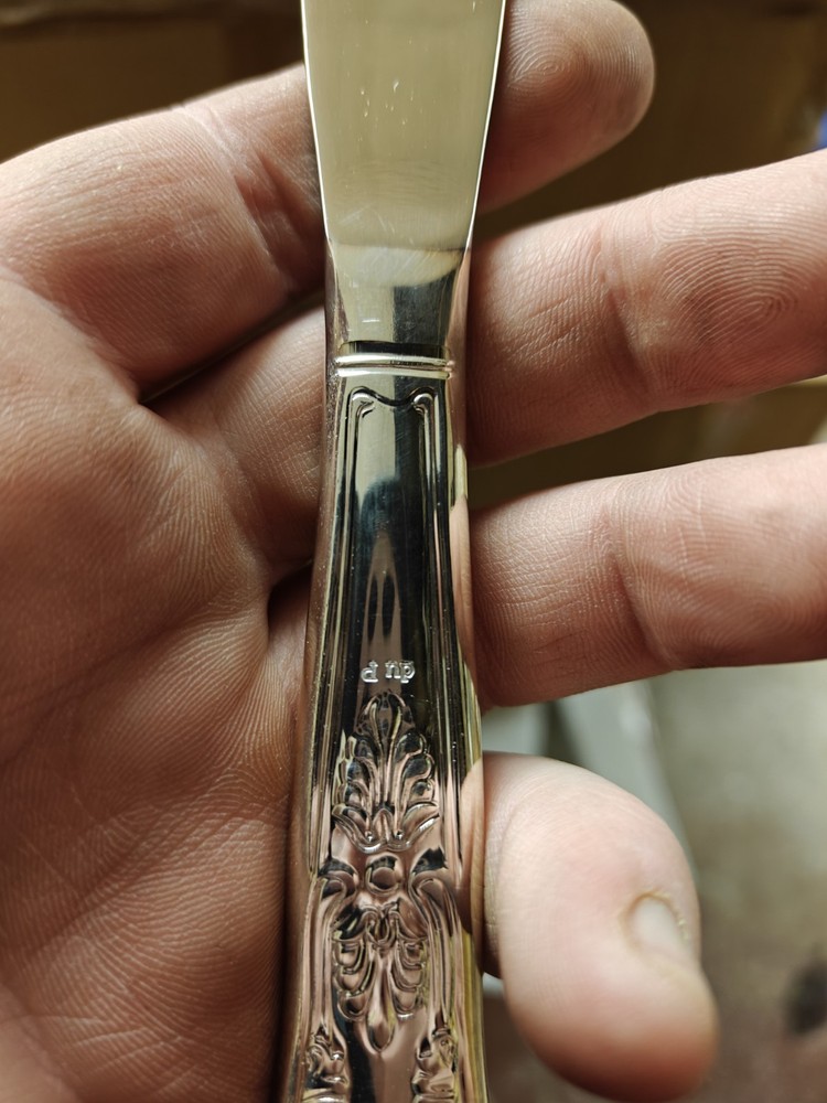 Silver Plated Vintage Knives